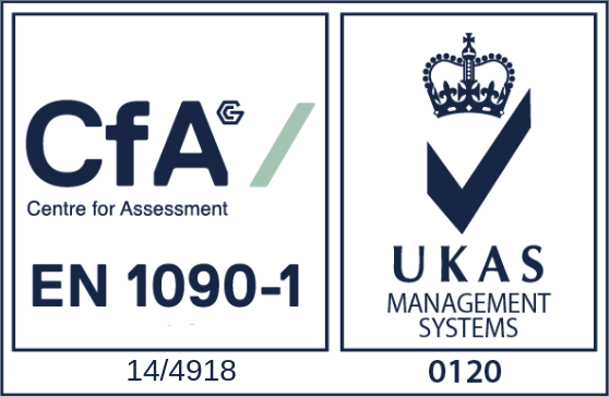 Centre for Assessment EN 1090-1 certified